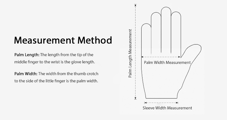 Glove Size Measurement Method